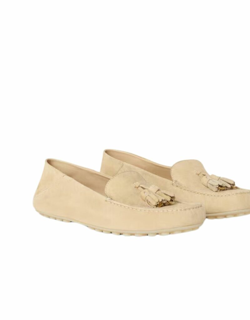 Loro Piana Dot Sole Walk Loafers Melonpan For Women – FAN0109 D0IV