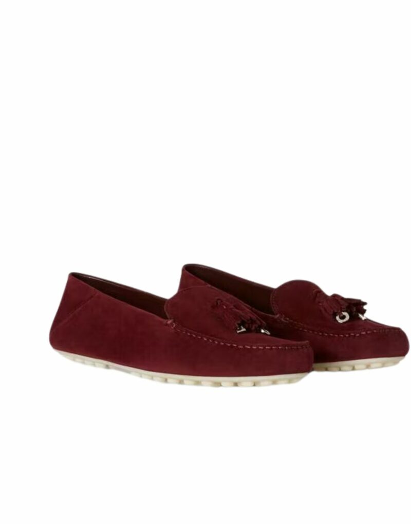 Loro Piana Dot Sole Walk Loafers Wild Plum For Women – FAN0109 Q06B