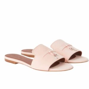 Loro Piana Summer Charms Sandal Pink Shell For Women – FAI5580 30D2