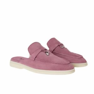 Loro Piana Babouche Charms Walk Loafers Wild Mauve For Women – FAI1543 30F4
