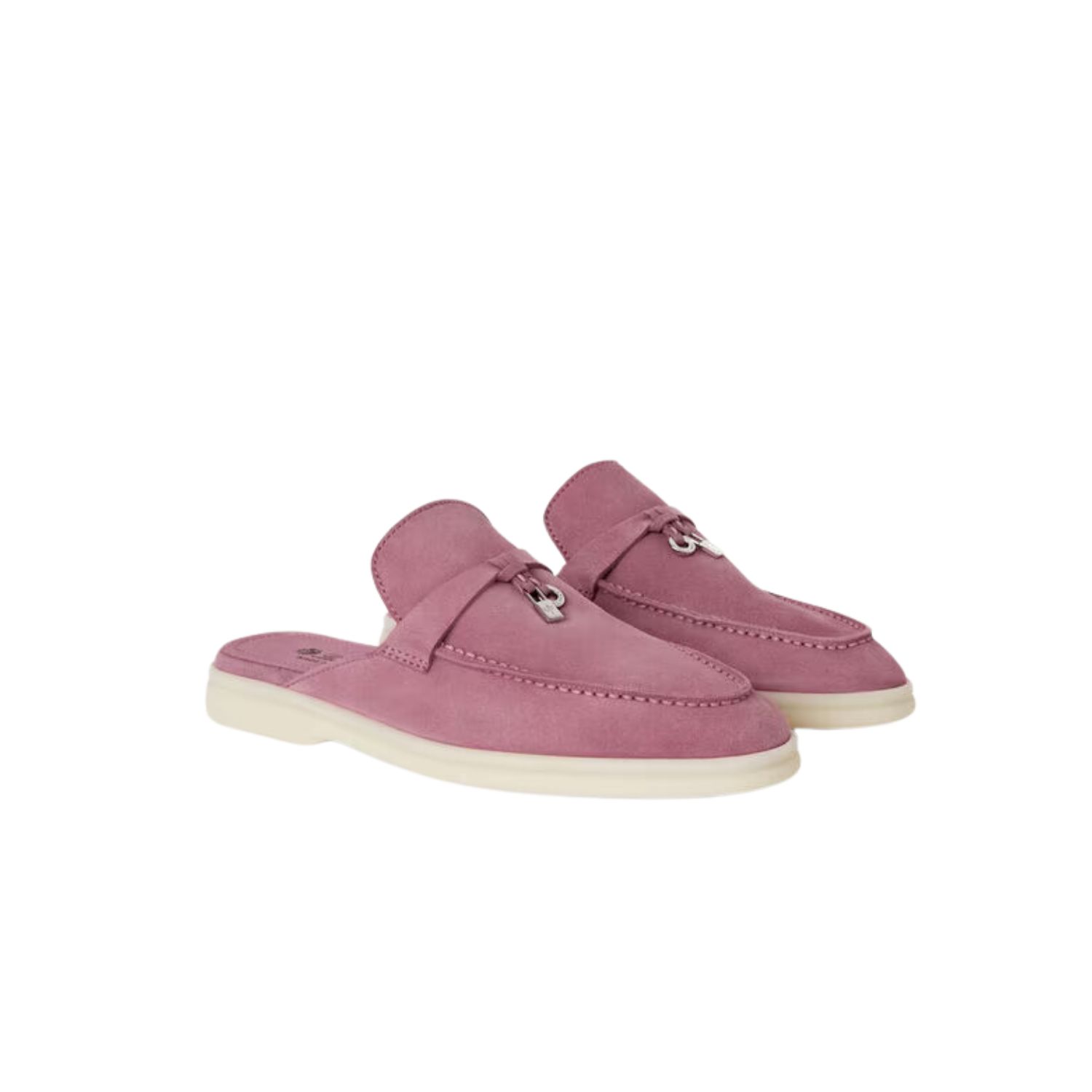 Loro Piana Babouche Charms Walk Loafers Wild Mauve For Women – FAI1543 30F4 - Image 8