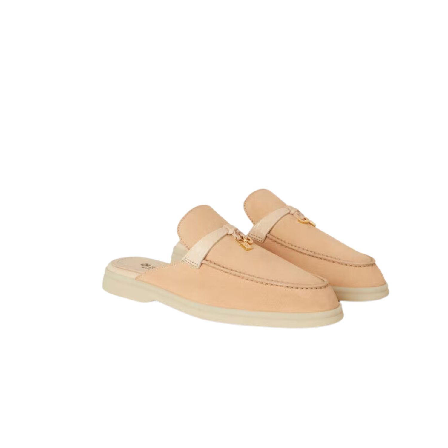 Loro Piana Nautical Charms Walk Babouche Loafers Lemon Meringue For Women – FAM5312 20D2 - Image 7