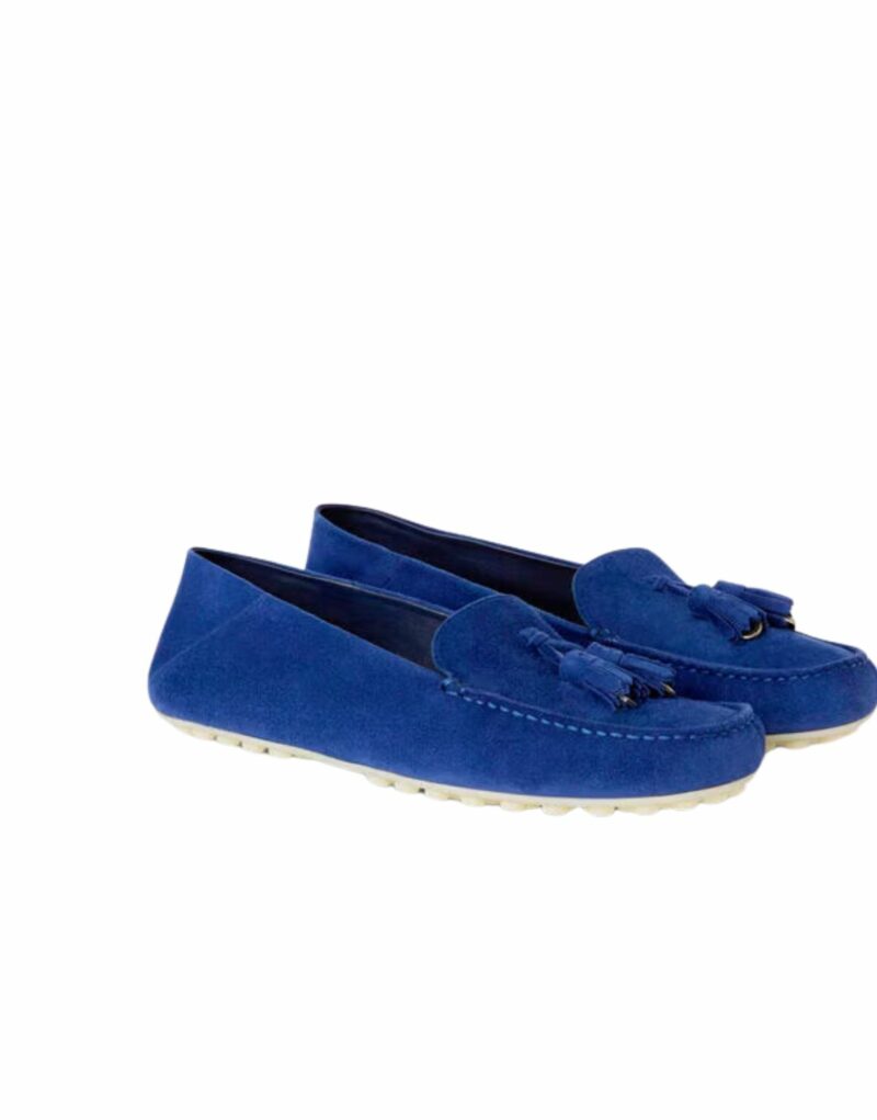 Loro Piana Dot Sole Walk Loafers Blue Fluorite For Women – FAN0109 W13O