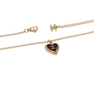 Chanel Love Peach Necklace Black For Women
