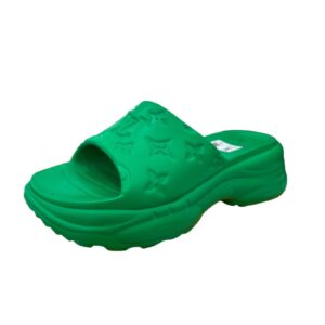 Louis Vuitton Pool 55 Flat Comfort Mule Green For Women 1AB3F9