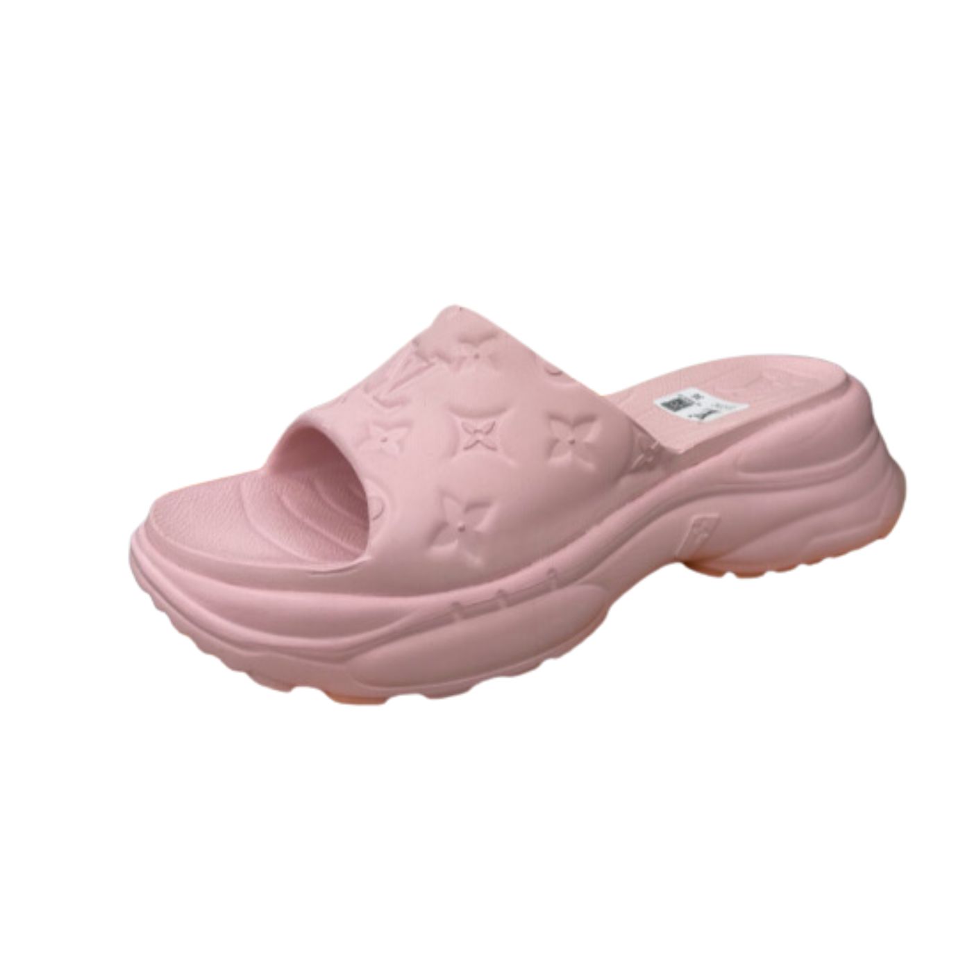 Louis Vuitton Pool 55 Flat Comfort Mule Light Pink For Women