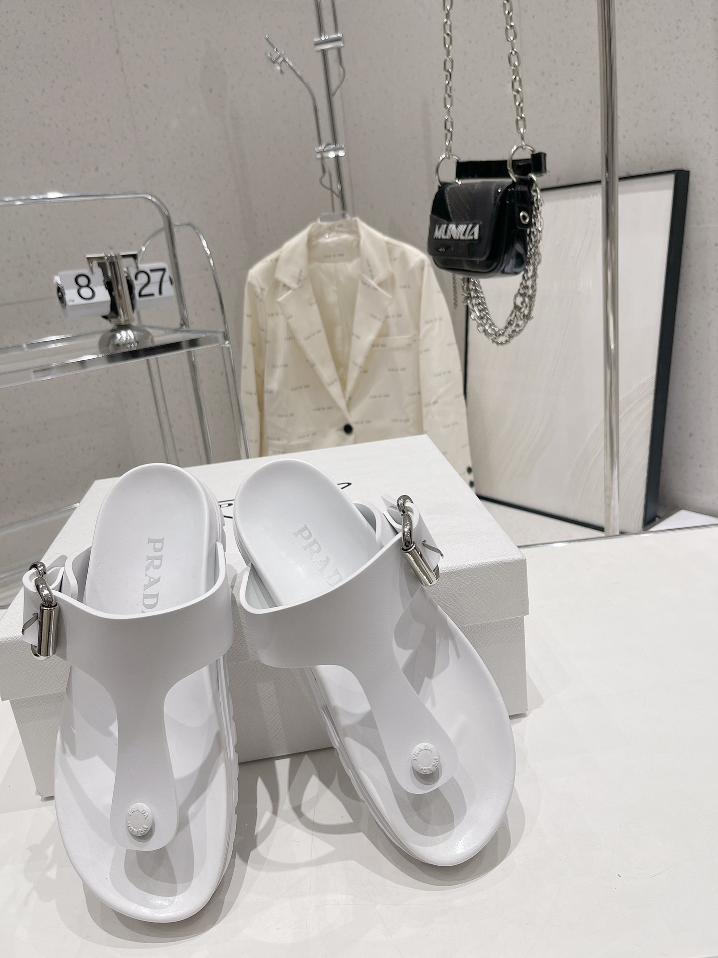 Prada Holster AD Coastal White For Women - Image 3