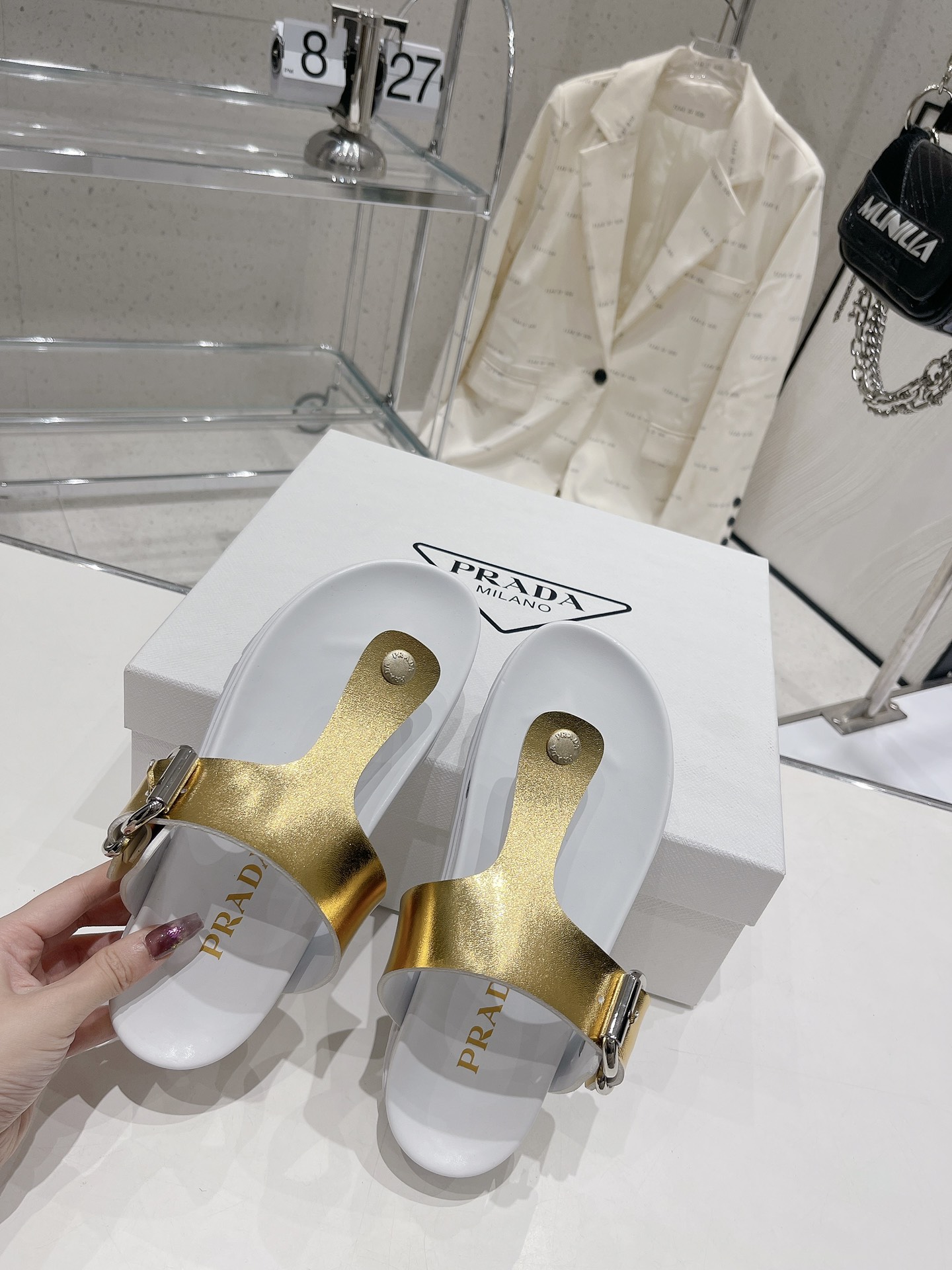 Prada Holster AD Coastal Gold For Women - Image 2