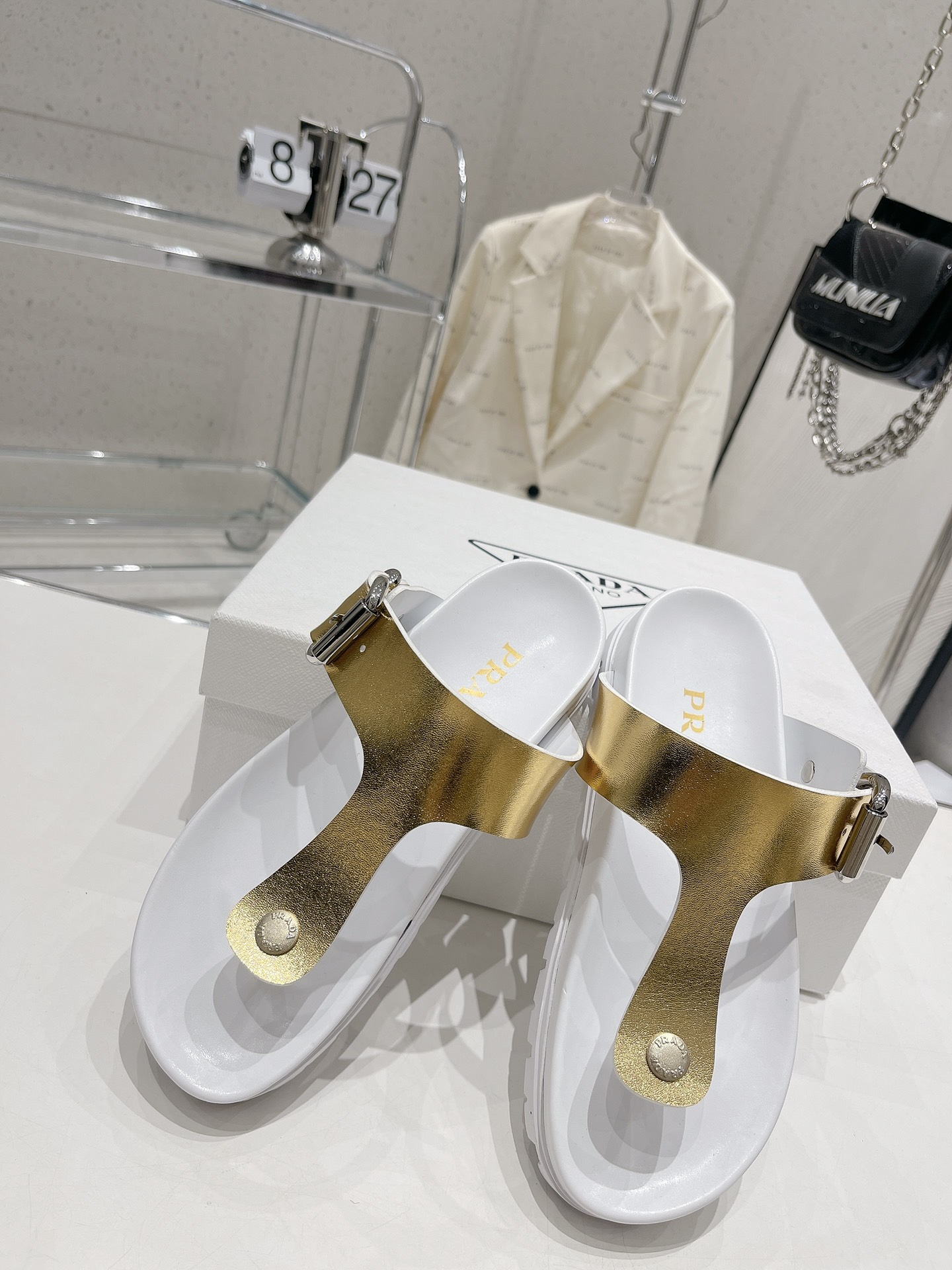 Prada Holster AD Coastal Gold For Women - Image 4