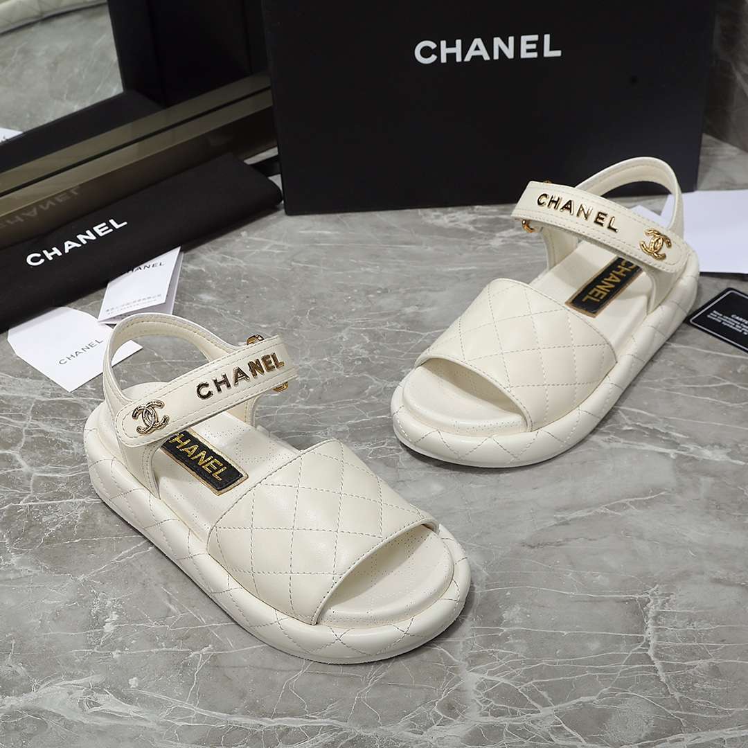 Chanel Sandal White For Women - Image 2
