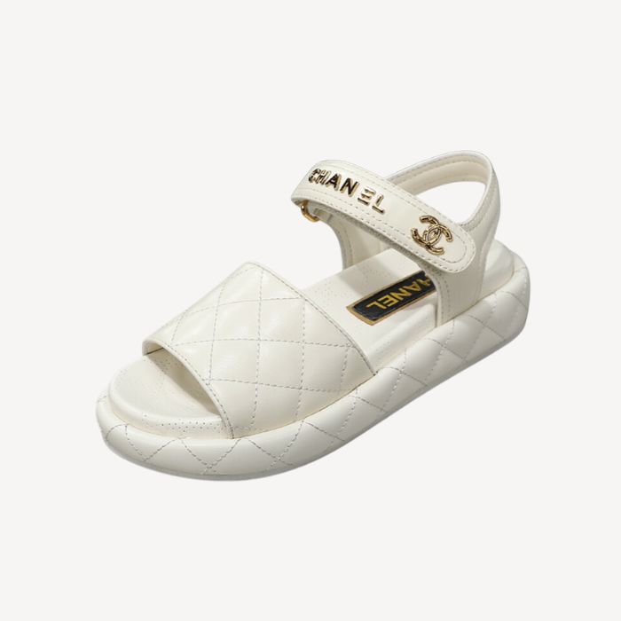 Chanel Sandal White For Women