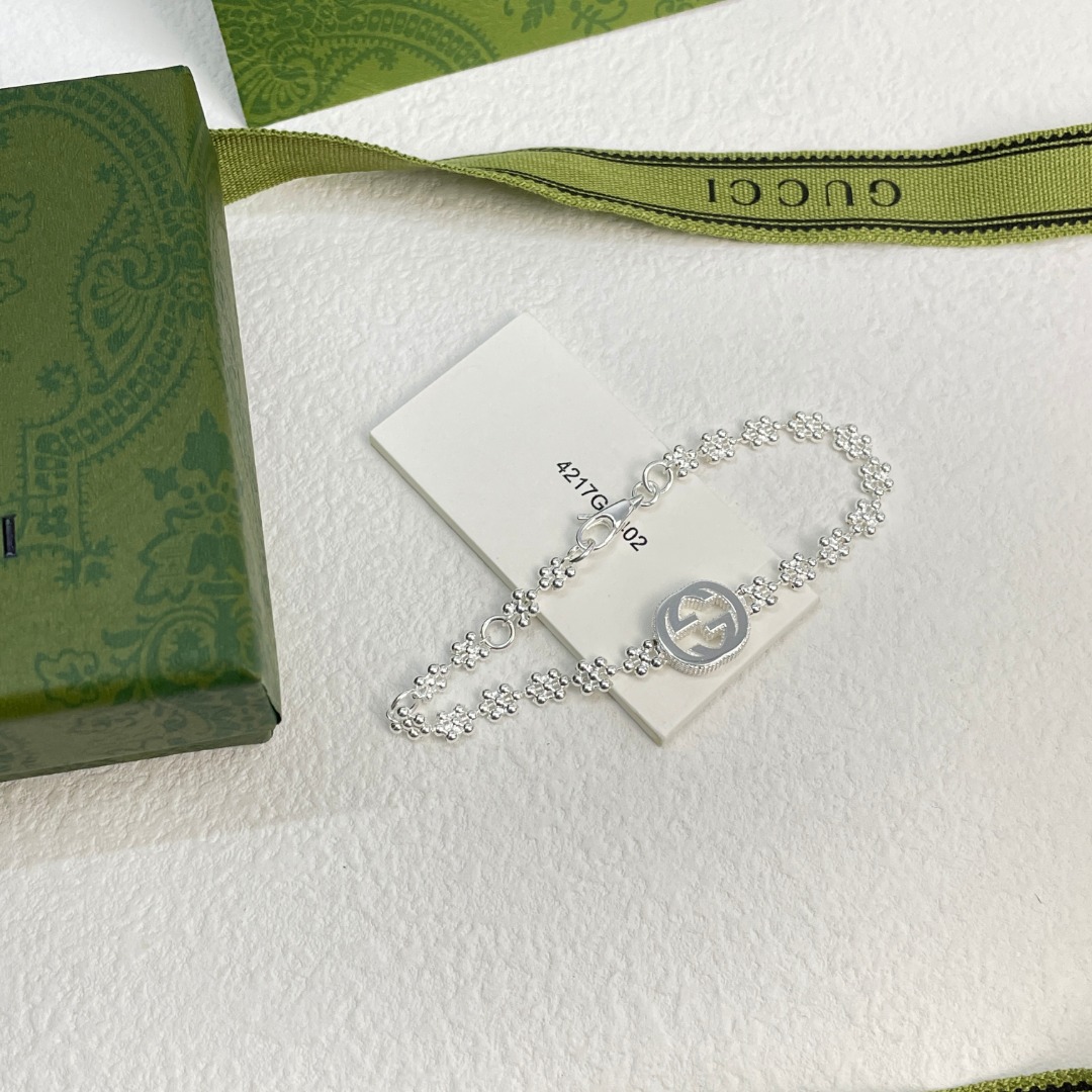 Gucci Snowflake Bracelet Silver For Women - Image 2