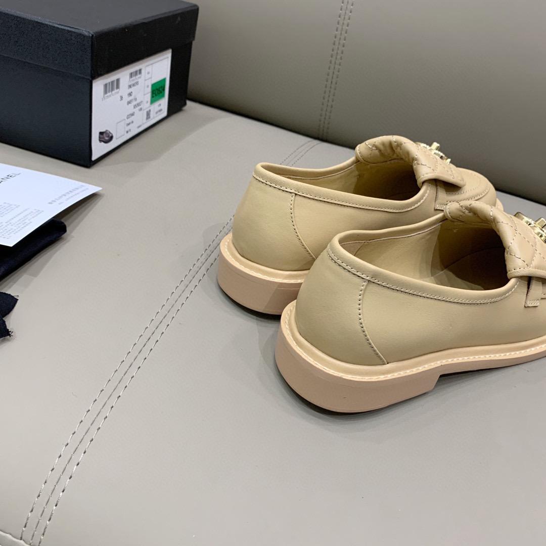 Chanel Loafers Beige For Women, Women’s Shoes G36646 - Image 9