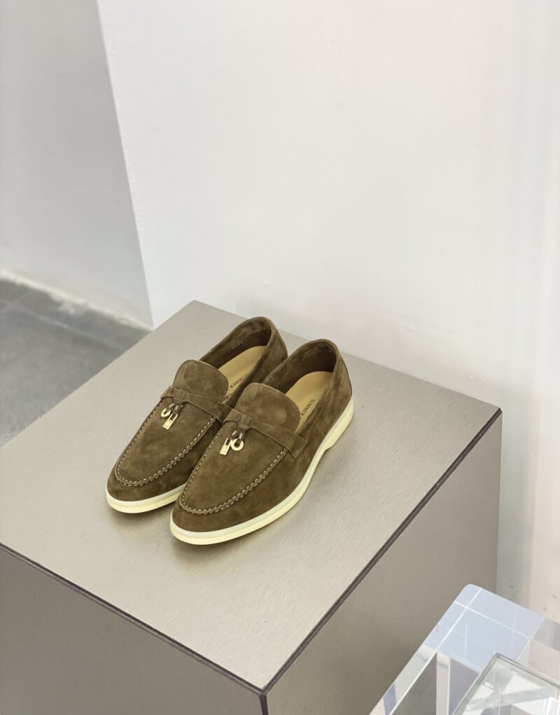 Loro Piana Summer Charms Walk Loafers Tea Room For Women – FAE5444 50KY - Image 5