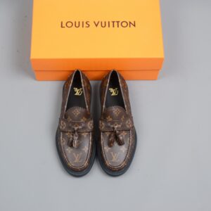 Louis Vuitton Driver Moccasin Brown Virgil Abloh For Men LV – 45 EU – 11 US – 28 Cm – 11 In