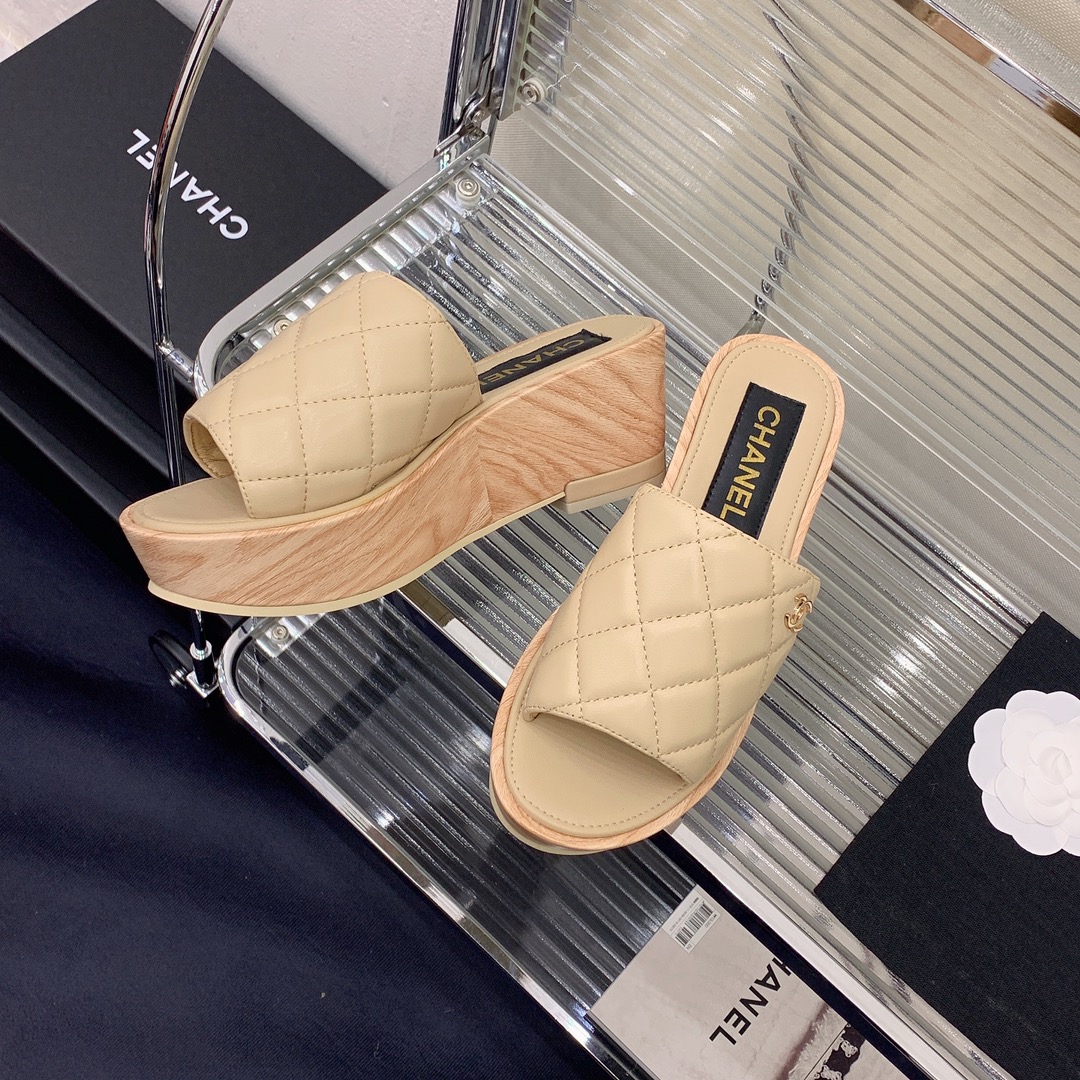 Chanel Women’s Mules Beige For Women - Image 9