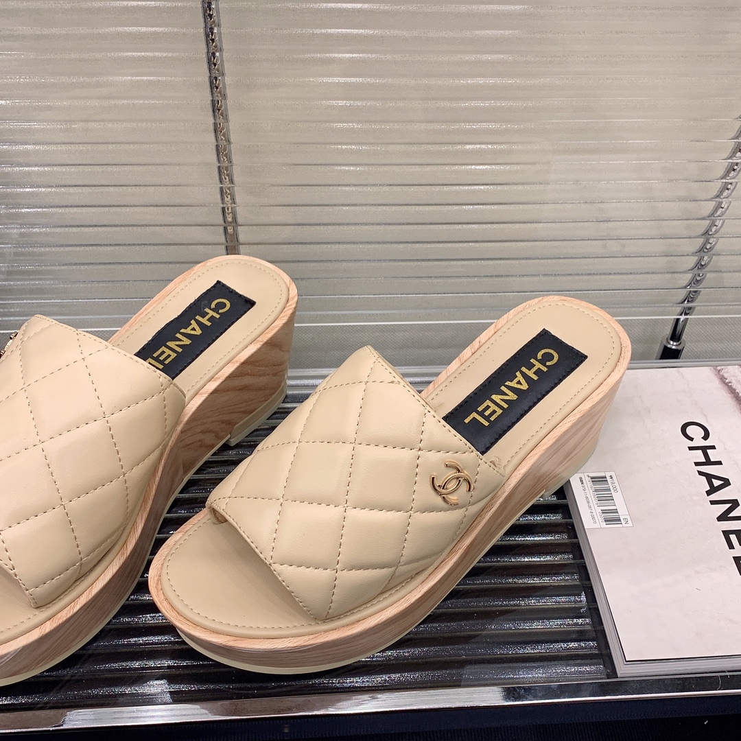 Chanel Women’s Mules Beige For Women - Image 7