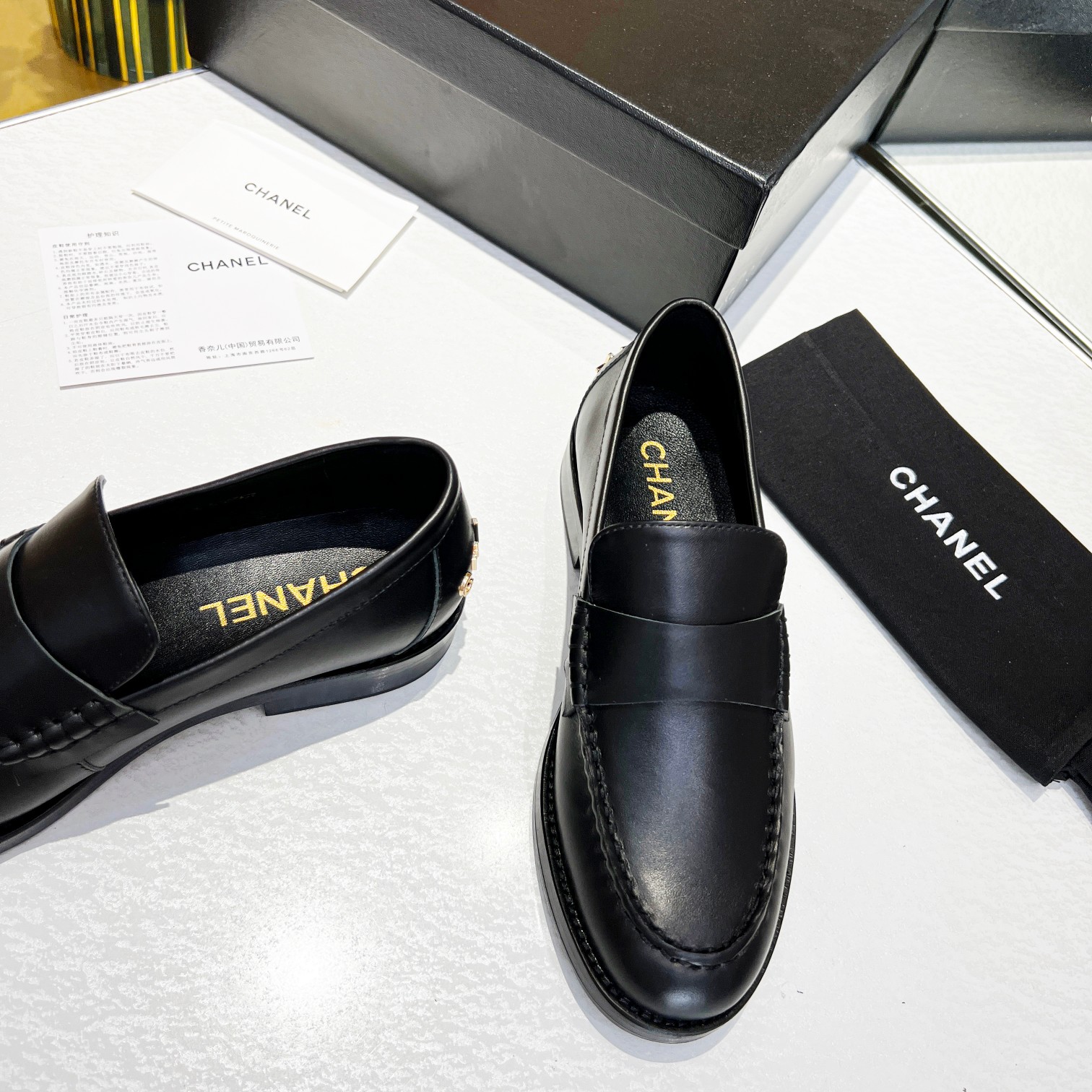 Chanel Women’s Loafers Black For Women 1.2 in/3cm - Image 2