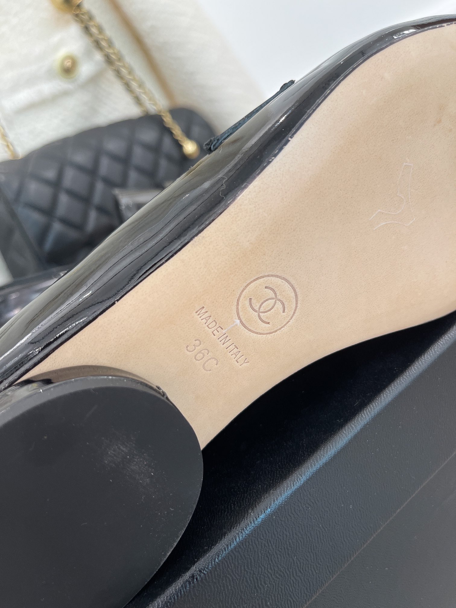 Chanel Women’s Loafer With Logo Bright Black For Women - Image 9