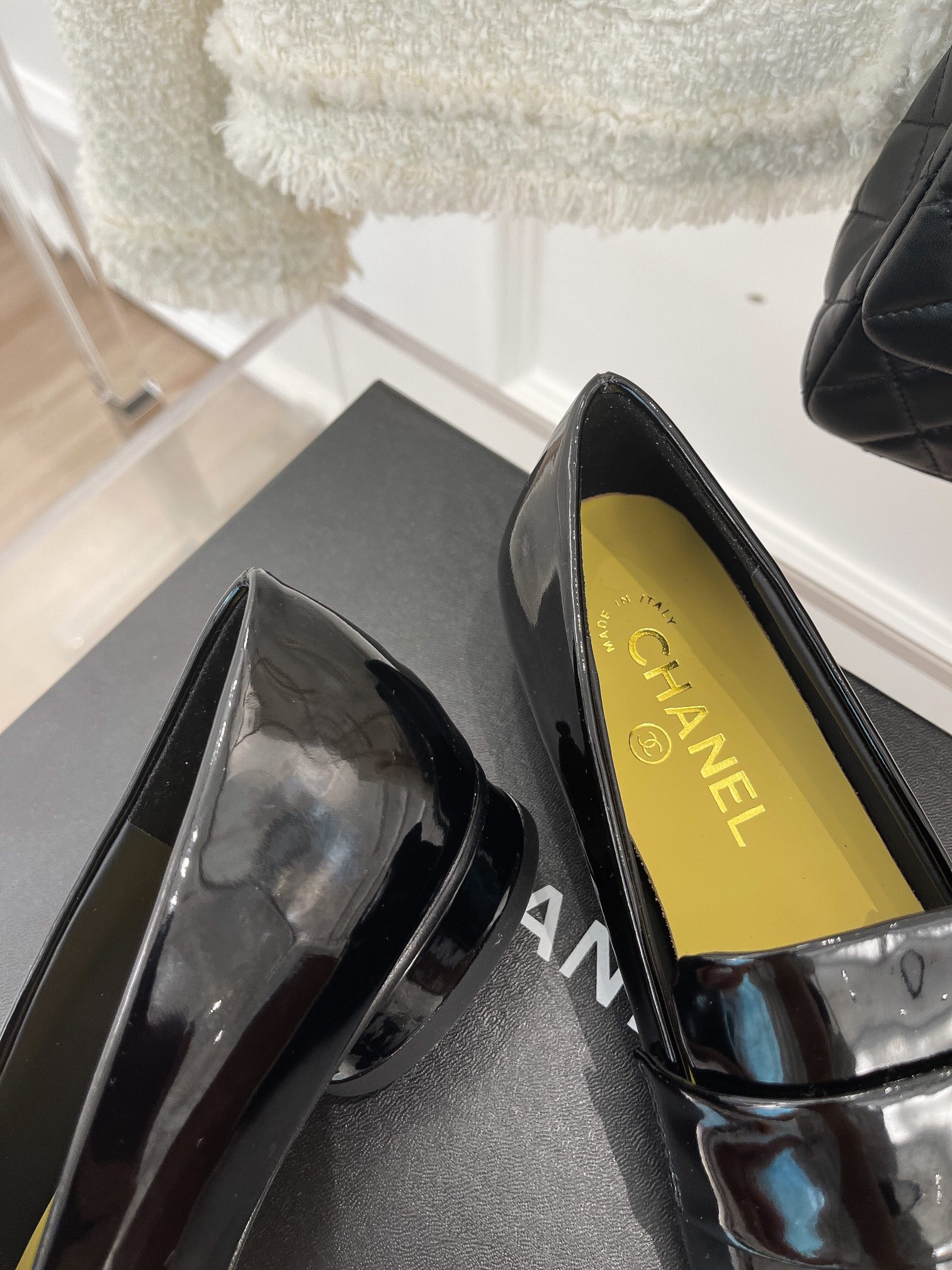 Chanel Women’s Loafer With Logo Bright Black For Women - Image 8