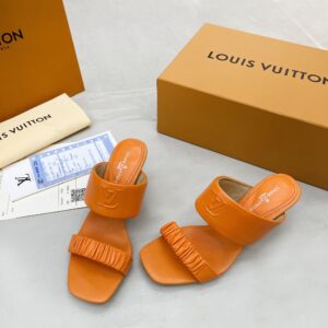 Louis Vuitton Women’s Drapy Mule Orange For Women LV