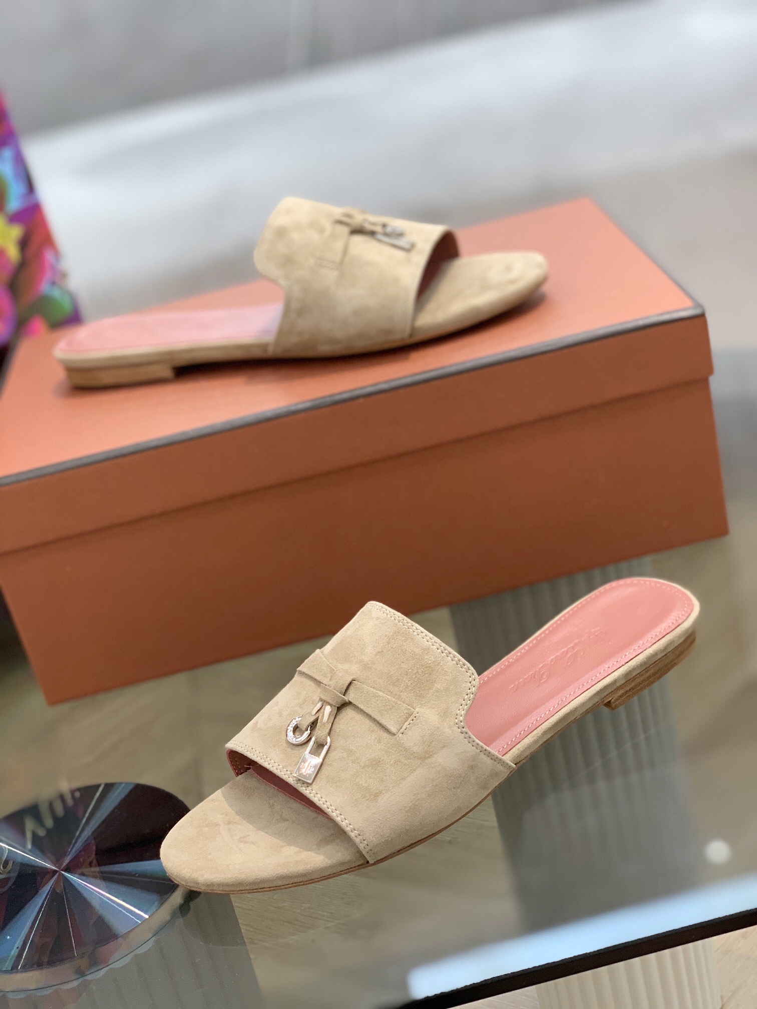 Loro Piana Summer Charms Sandal Egyptian Rock For Women – FAI5580 D02I - Image 13