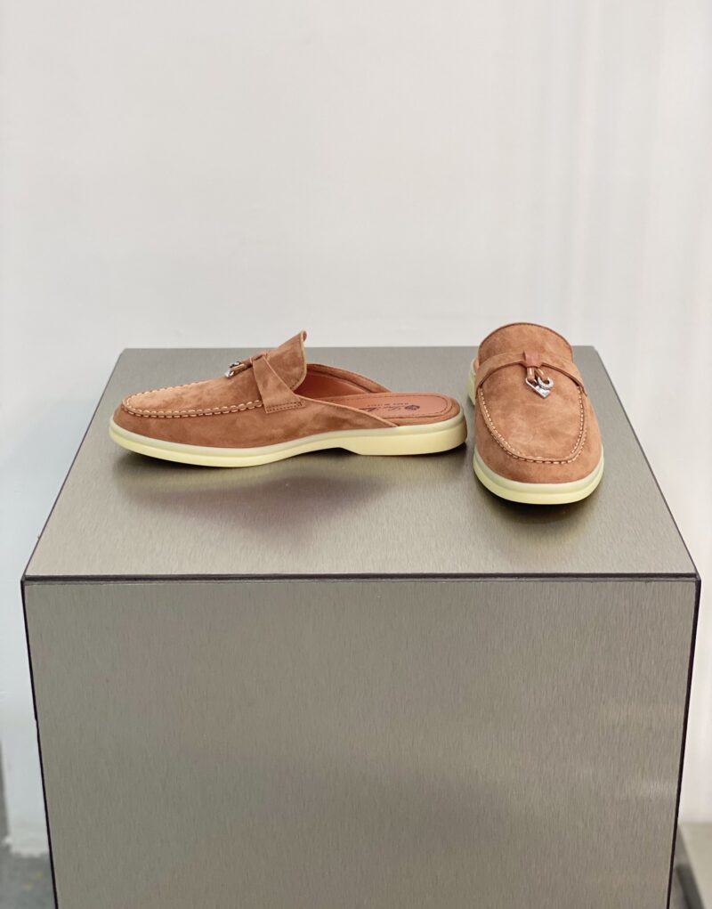 Loro Piana Babouche Charms Walk Loafers Sorbet Pink For Women – FAI1543 303J - Image 2