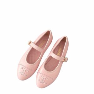 Chanel Mary Janes 24SS Pink For Women