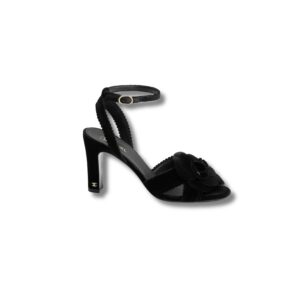 Chanel Sandals Black For Women size 39EU – 8US