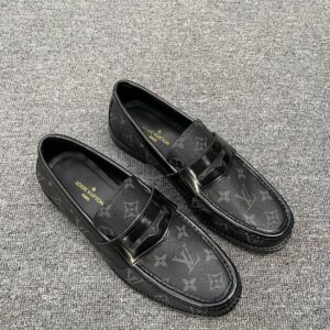 Louis Vuittion LV Loafer Black For Men LV – 43 Eu – 9.5 Us – 26.8 Cm – 10.5 In