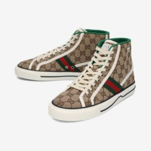 Gucci | Tennis 1977 High Top Sneakers – Beige for Women – 40 EU