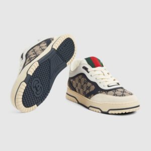 Gucci Re-Web leather sneakers for men – 38 EU