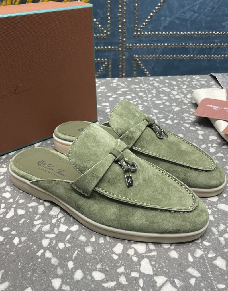 Loro Piana Babouche Charms Walk Loafers Tea Room For Women – FAI1543 50KY - Image 2