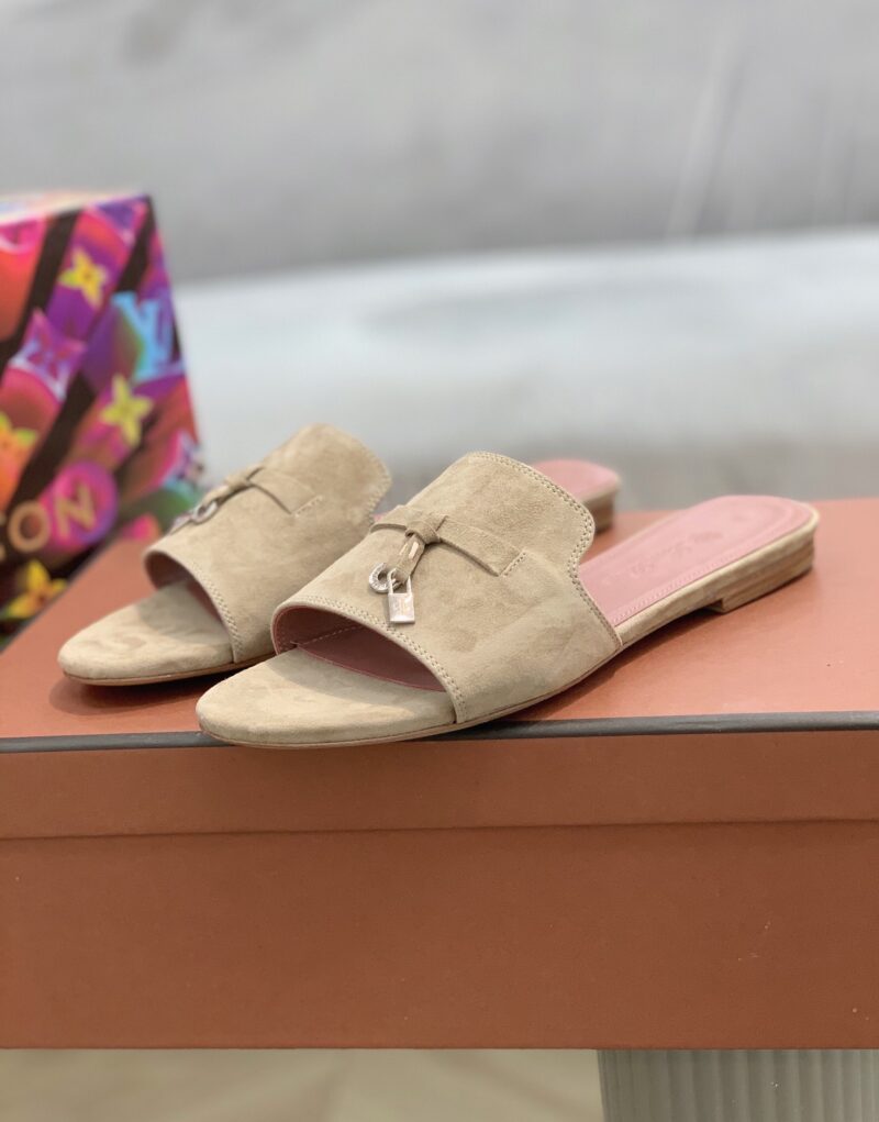 Loro Piana Summer Charms Sandal Egyptian Rock For Women – FAI5580 D02I - Image 2