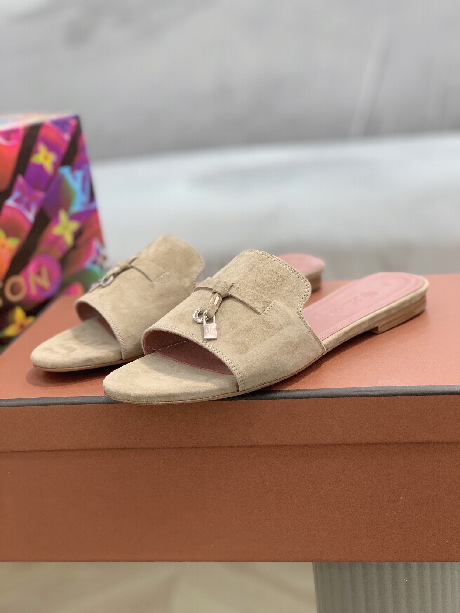 Loro Piana Summer Charms Sandal Egyptian Rock For Women – FAI5580 D02I - Image 12