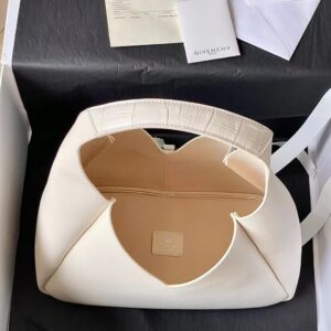 TRUE TO ORIGINAL | Givenchy Mini G Hobo Bag White 9.8in/25cm BB50QNB1M2-801