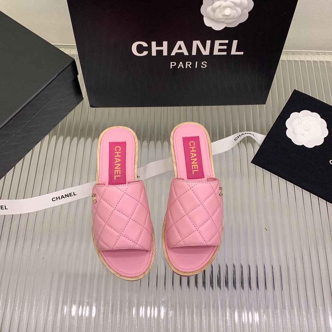 Chanel Women’s Mules Pink For Women - Image 9