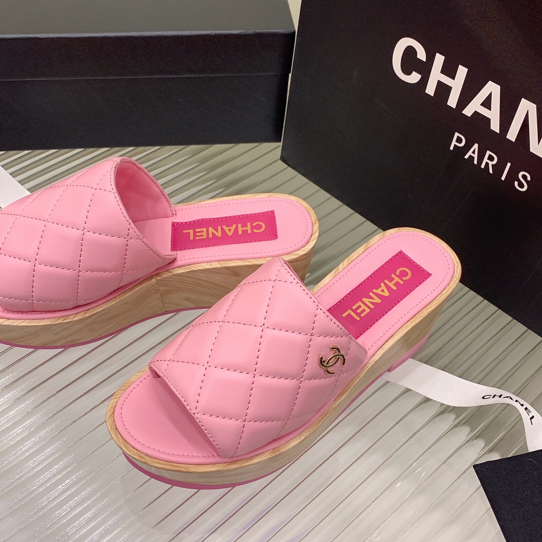 Chanel Women’s Mules Pink For Women - Image 8
