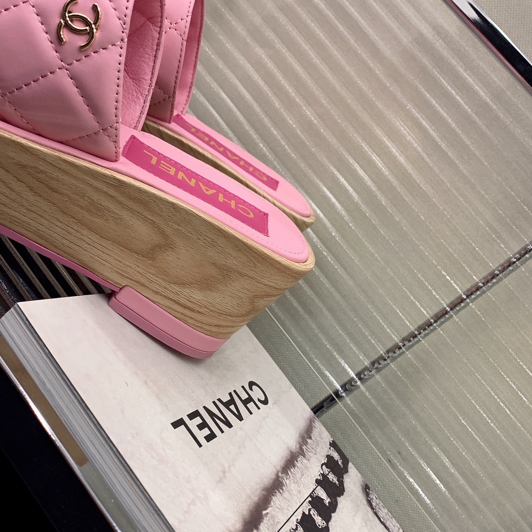 Chanel Women’s Mules Pink For Women - Image 6