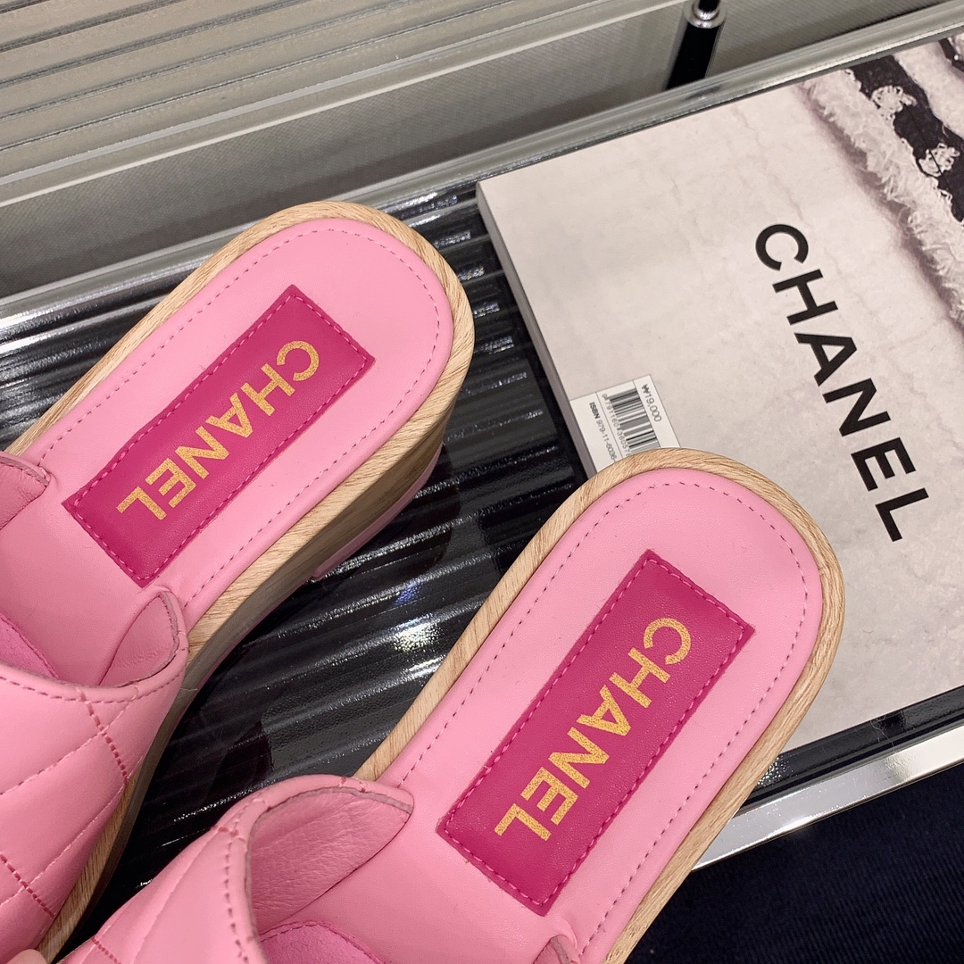 Chanel Women’s Mules Pink For Women - Image 5