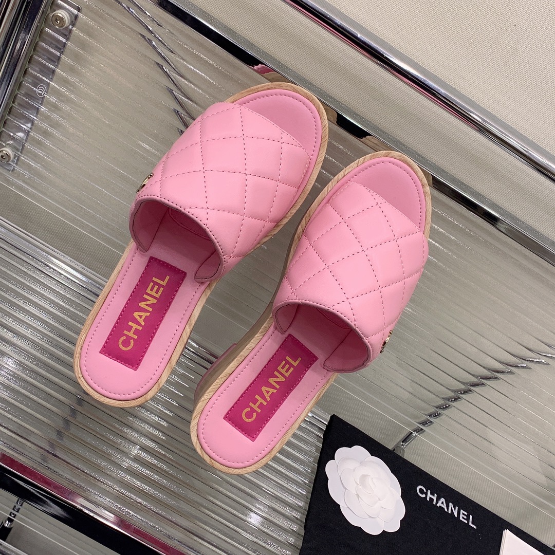 Chanel Women’s Mules Pink For Women - Image 4
