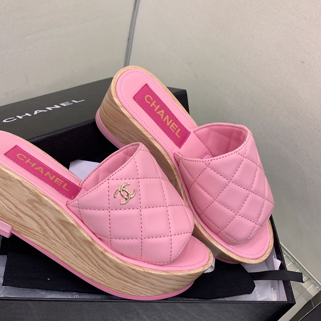 Chanel Women’s Mules Pink For Women - Image 2