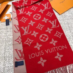 Louis Vuitton Scarf Red For Women
