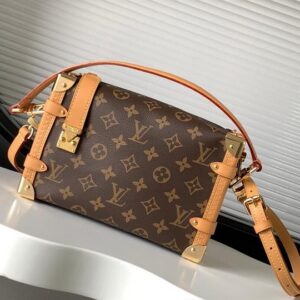 Louis Vuitton Side Trunk PM Bag Brown For Women 21x14x6cm – High Quality