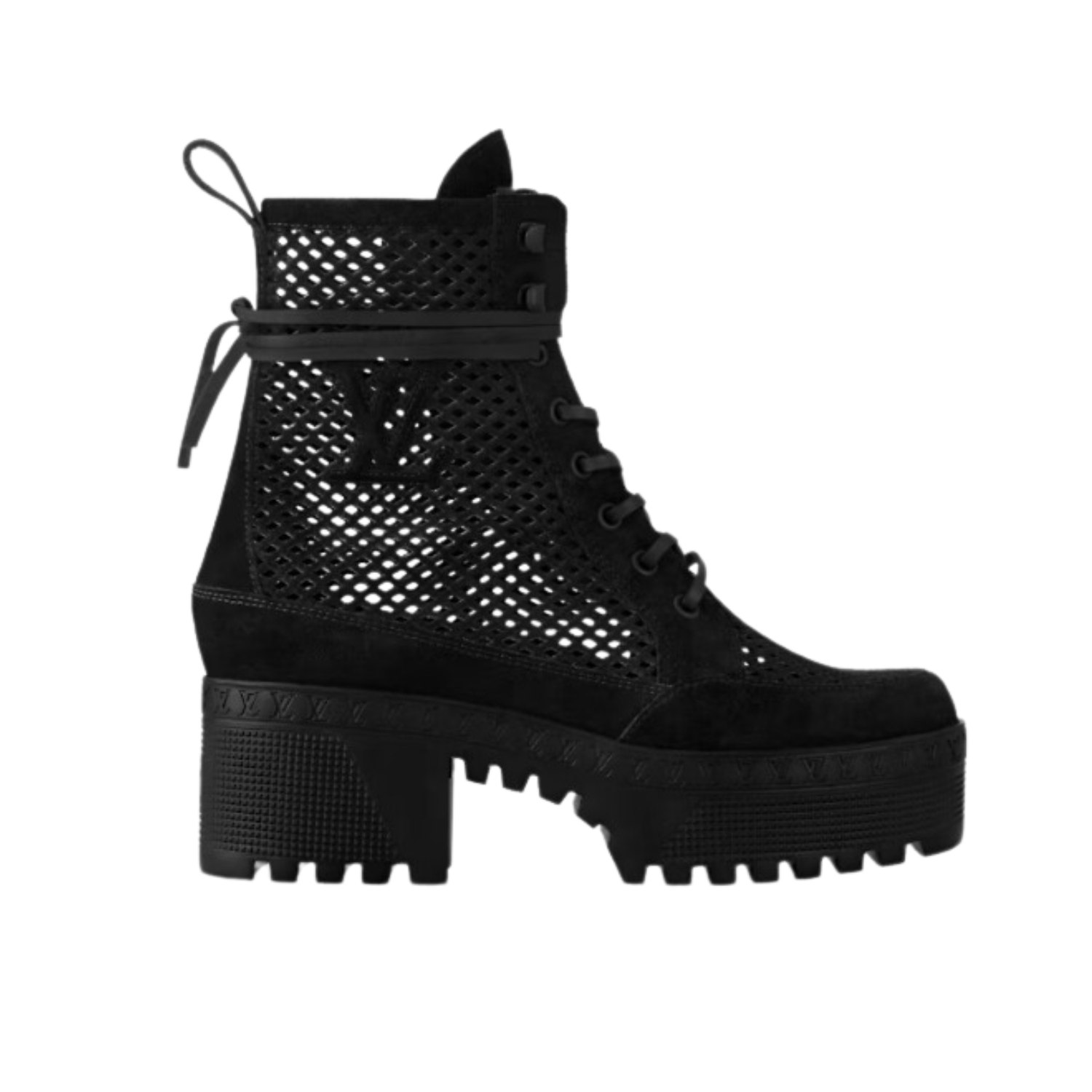 Louis Vuitton Laureate Platform Desert Boot Black For Women 1ACYJ9 - Image 5