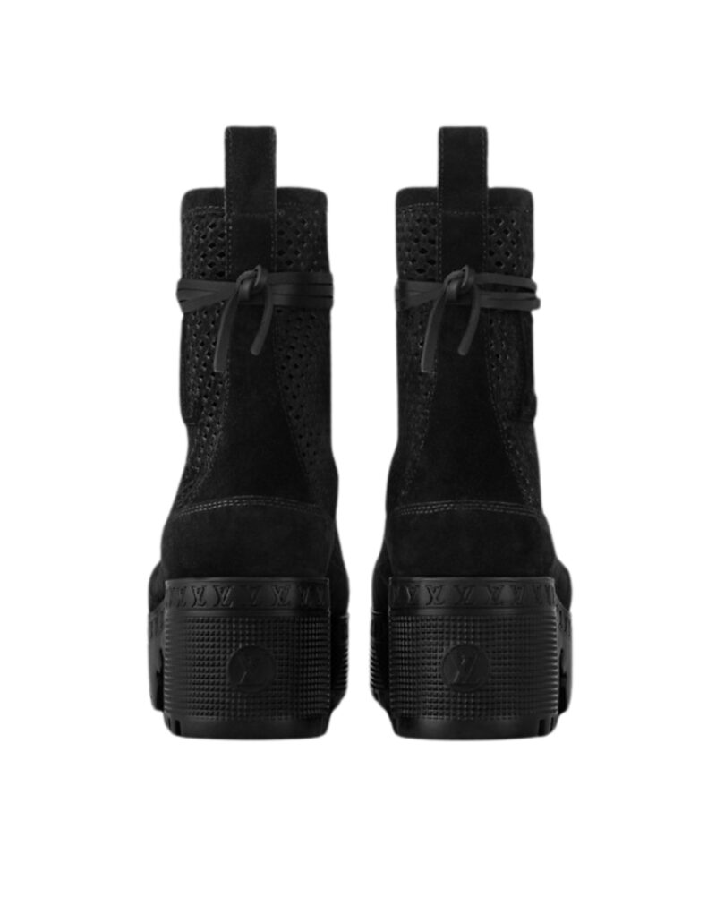 Louis Vuitton Laureate Platform Desert Boot Black For Women 1ACYJ9 - Image 3