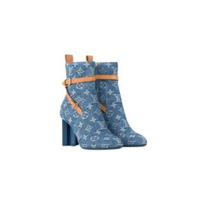 Louis Vuitton Silhouette Ankle Boot Blue For Women – 1ACJU3 – 40EU