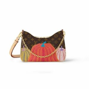 TRUE-TO-ORIGINAL | Louis Vuitton LV x YK Boulogne Brown For Women 11.4in/29cm M46470