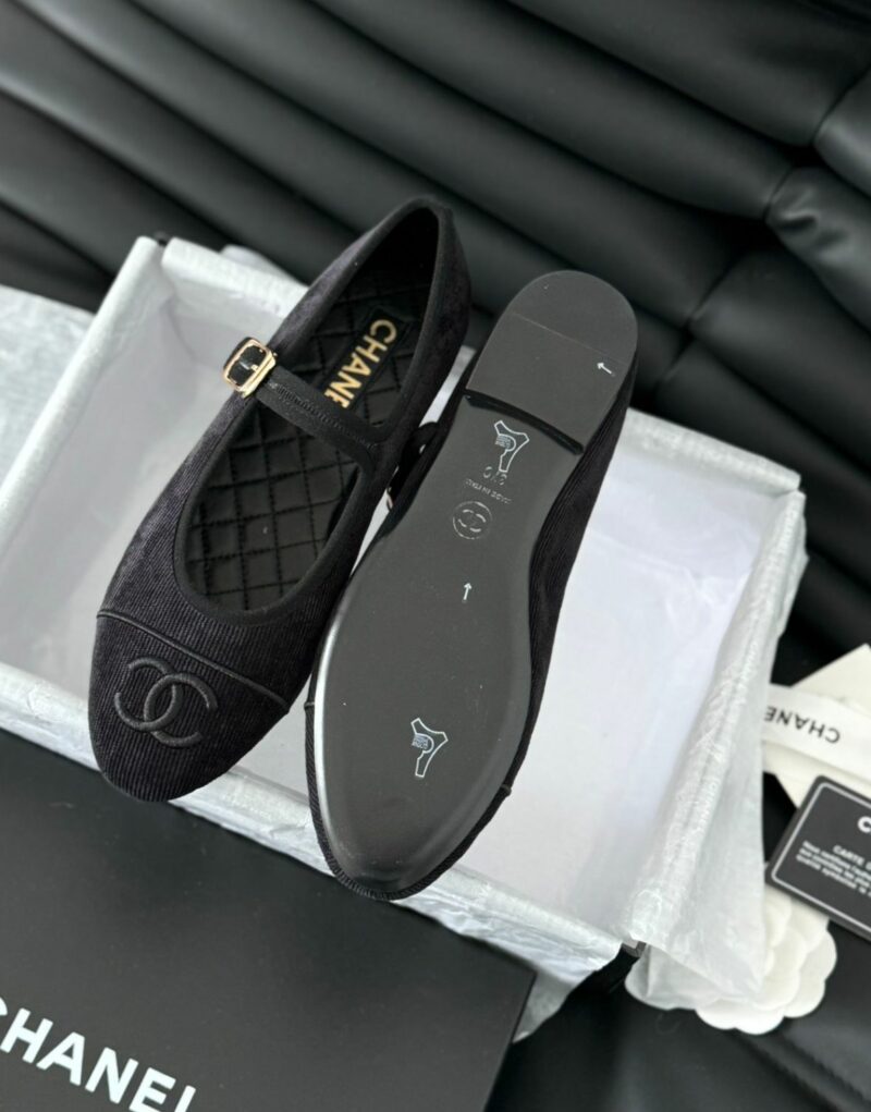 Chanel Mary Janes 24SS Black For Women - Image 3
