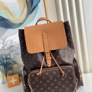Louis Vuitton Trio Backpack Monogram Canvas By Virgil Abloh For Men, Men’s Bags 44cm LV M44658